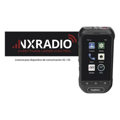 Kit Radio PTT / Android 10 Go / IP68 / MIL-STD 810H / Altavoz 105 dB / Batería 3000 mAh / 12 Meses Servicio