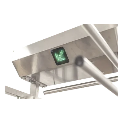 Torniquete Doble de Cuerpo Completo / Acero Inoxidable 304 / 25 Personas/min / 110 VAC / Apertura Automática en Emergencias
