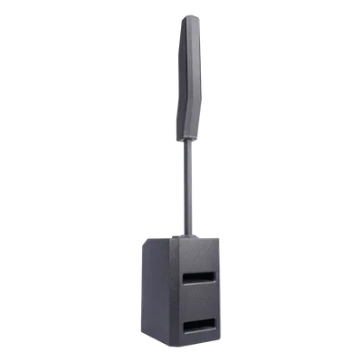 Sistema Line Array Activo Portátil / 1200 W RMS / Woofer 12'' / 8 Drivers 3.5'' / SPL Máx 128 dB / Cobertura 140°H x 40°V