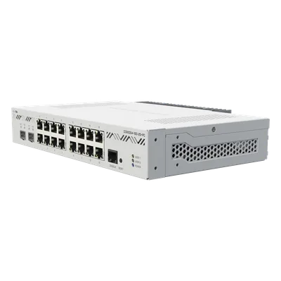 Router Cloud Core / 16 Puertos Gigabit / 2 SFP+ 10G / CPU 4 Núcleos 1.2 GHz / Enfriamiento Pasivo