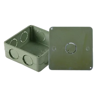 Caja Cuadrada con Tapa / PVC Conduit 1 pulgada / Norma NMX-E-012 / Autoextinguible / Aislante Eléctrico