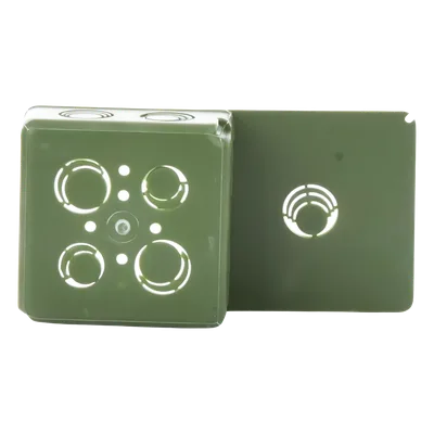 Caja Cuadrada con Tapa / PVC Conduit 1 pulgada / Norma NMX-E-012 / Autoextinguible / Aislante Eléctrico