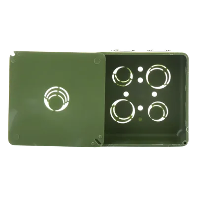 Caja Cuadrada con Tapa / PVC Conduit 1 pulgada / Norma NMX-E-012 / Autoextinguible / Aislante Eléctrico