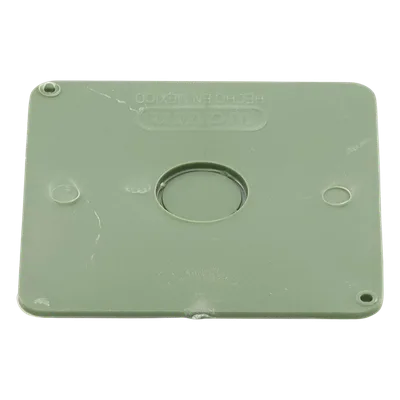 Tapa para Caja Cuadrada / 1/2 Pulgada / PVC Conduit Pesado / Autoextinguible / NMX-E-012