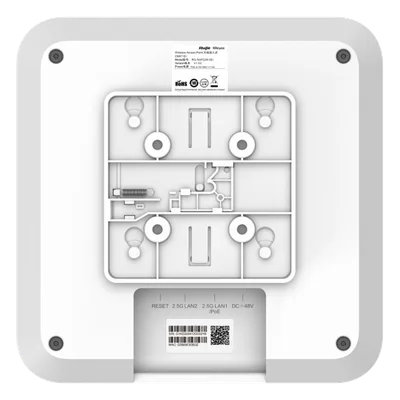 Punto de Acceso Mesh / Wi-Fi 6 AX6000 / Doble Puerto 2.5G / 5.9 Gbps / 512 Clientes / 4x4 MU-MIMO / Interior en Techo