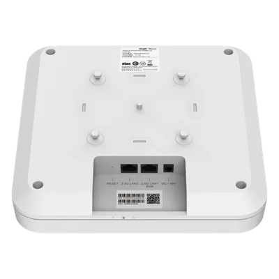 Punto de Acceso Mesh / Wi-Fi 6 AX6000 / Doble Puerto 2.5G / 5.9 Gbps / 512 Clientes / 4x4 MU-MIMO / Interior en Techo