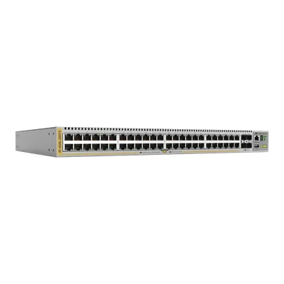 Switch L3 Stackable / 48x 10/100/1000-T / 4x SFP+ / Fuente redundante integrada / TAA compliant