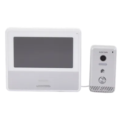Kit de Videoportero IP / Monitor Wi-Fi / Apertura Remota por App / Alimentación 110 VCA / Diseño Compacto