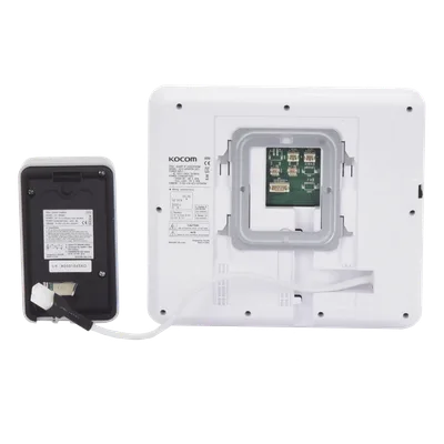 Kit de Videoportero IP / Monitor Wi-Fi / Apertura Remota por App / Alimentación 110 VCA / Diseño Compacto