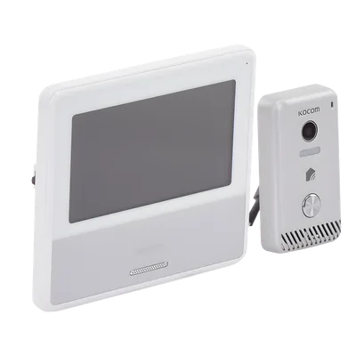 Kit de Videoportero IP / Monitor Wi-Fi / Apertura Remota por App / Alimentación 110 VCA / Diseño Compacto