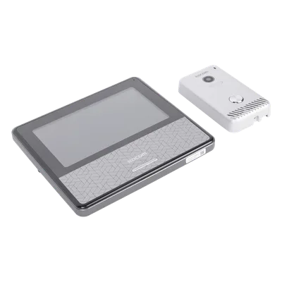 Kit de Videoportero IP / Monitor Wi-Fi / Apertura Remota por App / Alimentación 110 VCA / Diseño Compacto