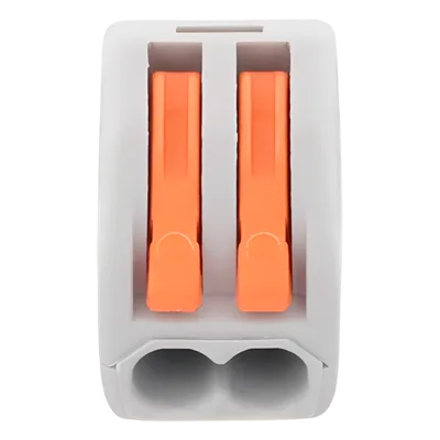 Conector de Presión / 1 Entrada 1 Salida / 12AWG-28AWG / 250V 32A / -20°C a 70°C / 0.47 x 0.83 x 0.59 in