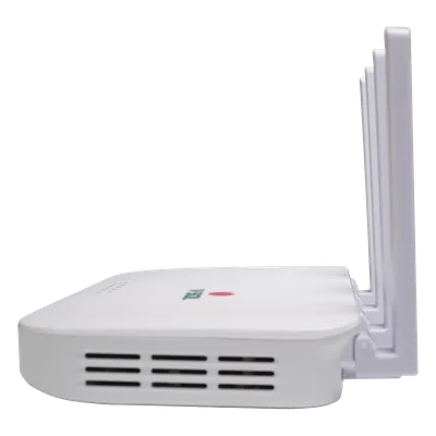 ONU DualMode / Wi-Fi 6 / 4 Puertos Gigabit / 1 Puerto FXS / 1 Puerto PON SC/UPC / USB / 0.82 × 0.48 × 0.12 pies