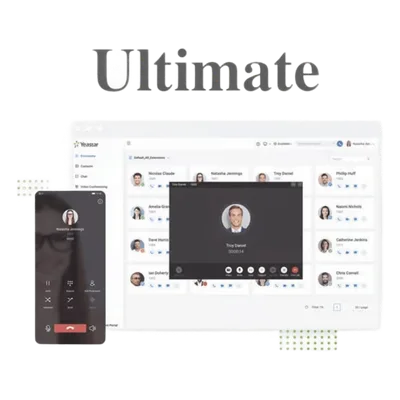 Extensión anual PBX cloud / Ultimate Edition / 500 min grabación / 5 dispositivos por extensión / FXO/FXS / CRM+SBC integrados