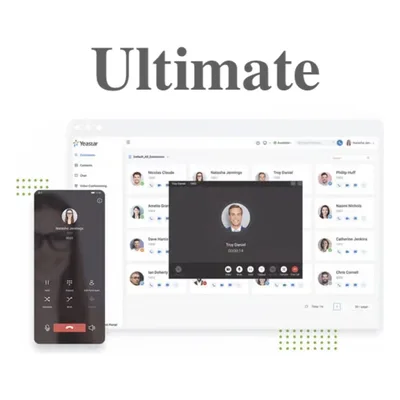 Extensión anual PBX cloud / Ultimate Edition / 500 min grabación / 5 dispositivos por extensión / FXO/FXS / CRM+SBC integrados