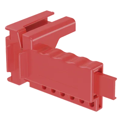 Dispositivo de Bloqueo LOTO para Válvulas de Bola / 1/4" a 1" (6.4 a 25.4 mm) / Mango hasta 7.5" (190.5 mm) / Rojo