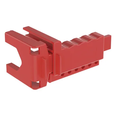 Dispositivo de Bloqueo LOTO para Válvulas de Bola / 1/4" a 1" (6.4 a 25.4 mm) / Mango hasta 7.5" (190.5 mm) / Rojo