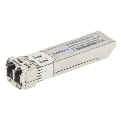 Transceptor Óptico SFP28 / 25 Gbps / Monomodo 1310 nm / LC/UPC Dúplex / DDM / Alcance 10 km (32,808 ft)