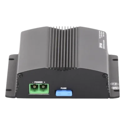 Sirena Vehicular / 100W / Multivoltaje 12~24 VCD / 22 Ciclos de Tono / 4 Salidas Auxiliares / Megafonía y Radio Integradas