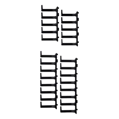 Kit Dedos Gestión de Cables / Gabinetes 42-51 RU / Dedos 100 mm / Anchura Ajustable 600-800 mm / Puertas Traseras 80% Perforación / Conexión Eléctrica Sin Cables