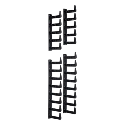 Kit Dedos Gestión de Cables / Gabinetes 42-51 RU / Dedos 100 mm / Anchura Ajustable 600-800 mm / Puertas Traseras 80% Perforación / Conexión Eléctrica Sin Cables