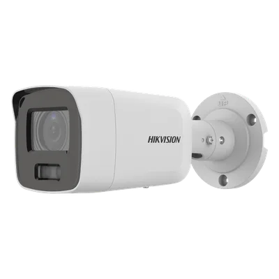 Bala IP 8 Megapixel (4K) / Imagen a Color 24/7 / Lente 2.8 mm / Luz Blanca 40 mts / Exterior IP67 / WDR 130 dB / Entrada y Salida de Audio y Alarma / Captura Facial / ONVIF / Micro SD / Micrófono Inte