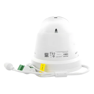 Turret IP 8 Megapixel / Imagen a color 24/7 / Lente 2.8 mm / Micrófono Integrado /Luz Blanca 40 mts / Exterior IP67 / Micrófono Integrado / WDR 130 dB / Entrada y salida de Audio y Alarma / Onvif / Mi