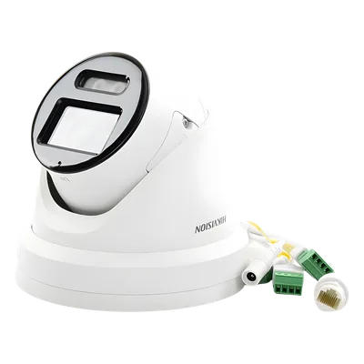 Turret IP 8 Megapixel / Imagen a color 24/7 / Lente 2.8 mm / Micrófono Integrado /Luz Blanca 40 mts / Exterior IP67 / Micrófono Integrado / WDR 130 dB / Entrada y salida de Audio y Alarma / Onvif / Mi