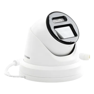 Turret IP 8 Megapixel / Imagen a color 24/7 / Lente 2.8 mm / Micrófono Integrado /Luz Blanca 40 mts / Exterior IP67 / Micrófono Integrado / WDR 130 dB / Entrada y salida de Audio y Alarma / Onvif / Mi