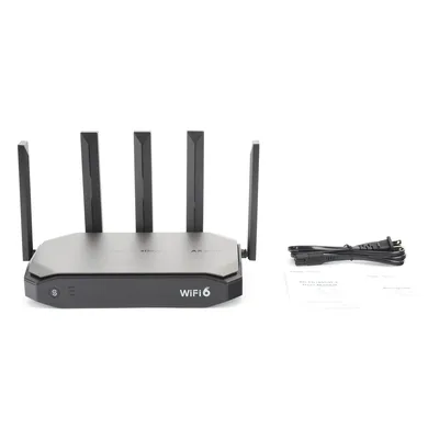 Router Wi-Fi 6 / Dual Band / 4x WAN Balanceado / Mesh / 180 Clientes / 1.2 Gbps / 5 Antenas 5 dBi