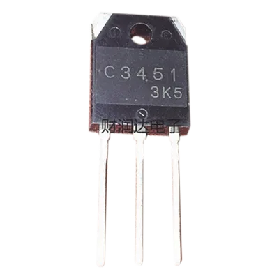 Transistor de Potencia NPN / 500 V / 15 A / 80 W / TO-3PB / Conmutación Rápida