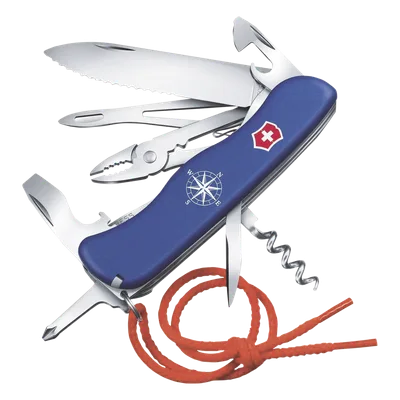 Multiherramienta / 18 Funciones / Hoja Dentada / Bloqueable / 183 g / Poliamida / Azul