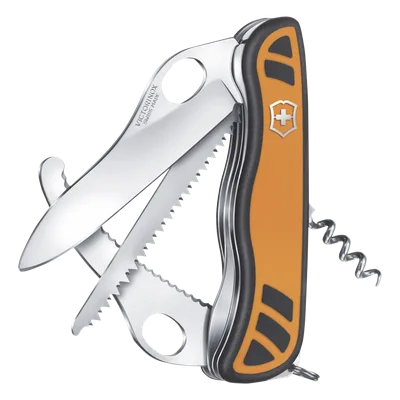 Navaja multiherramienta / 111 mm / 150 g / 6 funciones / Apertura una mano / Hoja curva caza / 0.36 ft
