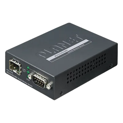 Convertidor de Medios / RS-232/422/485 a SFP 100Base-FX / DB9 / -10 a 60°C / 97x70x26 mm