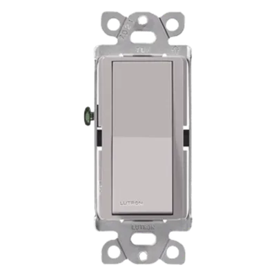 Interruptor de Pared / Un Polo / Paleta Grande / 15 A / 120/277 V / Cargas Generales y Motor / Sin Atenuación