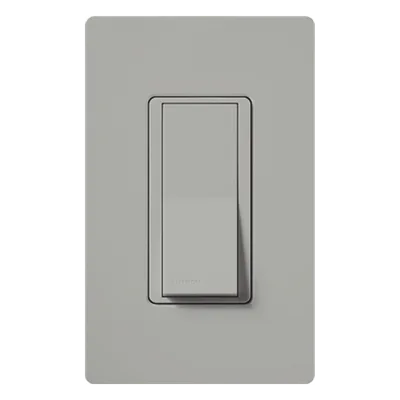 Interruptor de Pared / Un Polo / Paleta Grande / 15 A / 120/277 V / Cargas Generales y Motor / Sin Atenuación