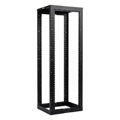 Rack de Cuatro Postes / 19 Pulgadas / Profundidad Ajustable 23 a 42 Pulgadas / 45 Unidades de Rack / Capacidad 907.2 kg (2000 lbs) / Acero Soldado