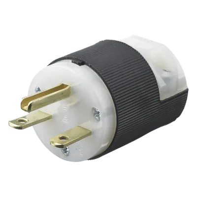 Clavija Industrial / 15A / 250V / NEMA 6-15P / 2 Polos 3 Hilos / Policarbonato