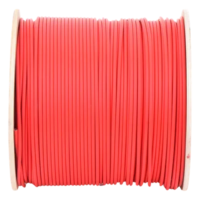 Cable Fotovoltaico / Conductor Cobre 6 mm² (10 AWG) / 2000 Vcc / Rango -40°C a 120°C / Resistencia UV y Ozono / Carrete 500 m (1640.4 ft)