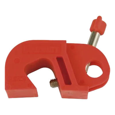 Bloqueo de interruptor termomagnético / Tipo enchufable / Sin herramientas / Nylon 33% fibra de vidrio / 0.46' [11.68 mm] altura / -40°F a 250°F