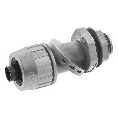 Conector Multi Posición / Nylon 1/2" / UL50 Tipo 4X, 12 y 13 / -34 °C a +107 °C / Gris Industrial