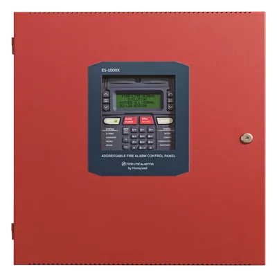 Panel de Control de Incendio Direccionable / 318 Puntos por Lazo SLC / Expandible a 954 Puntos / 4 Circuitos NAC / Pantalla LCD 80 Caracteres / Sin Comunicador