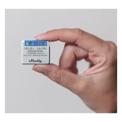 Medidor de Potencia Inteligente Wi-Fi / 1 Canal / 16 A / 2.4 GHz / Diseño Ultracompacto / Medición sin Hub