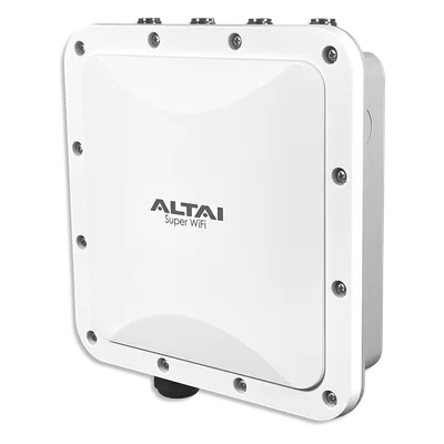Punto de Acceso Industrial / Wi-Fi 6 / Doble Banda 2.4/5 GHz / 2x2 MIMO / 512 Usuarios / Cobertura 400 m (1312 ft) / IP67 / Puerto 2.5G + SFP