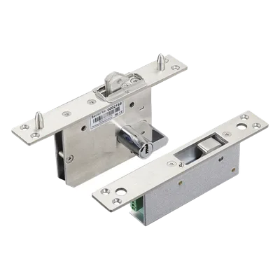 Cerradura Eléctrica para Puertas Corredizas / Tipo Gancho / Llave Bilateral / 12 VCC / 200 mA / Fuerza de Sujeción 400 kg / IP65