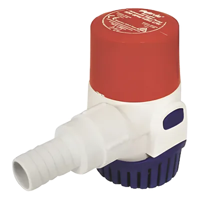 Bomba Sumergible Automática / 1100 GPH / 12 VDC / Descarga 2 m (6.6 ft) / Conexiones 25 mm y 28 mm / 3.7 A
