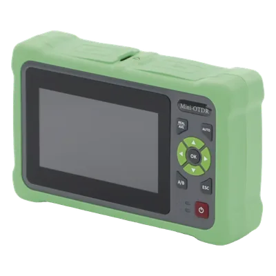 OTDR Touch / Longitudes de Onda 1310nm y 1550nm / Rango Dinámico 26/24 dB / VFL 10mW / OPM / Mapeo de Cables RJ45 / Batería 5000 mAh / Alcance hasta 260 km