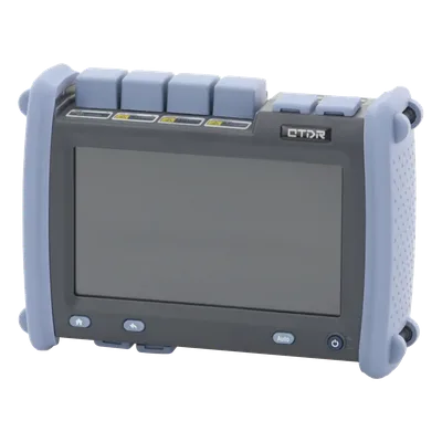 OTDR de Alto Rendimiento / Pantalla 7" / 1310nm, 1550nm, 1625nm / Zona Muerta 0.8m (2.62 pies) / VFL 5mW / Alcance 420 km