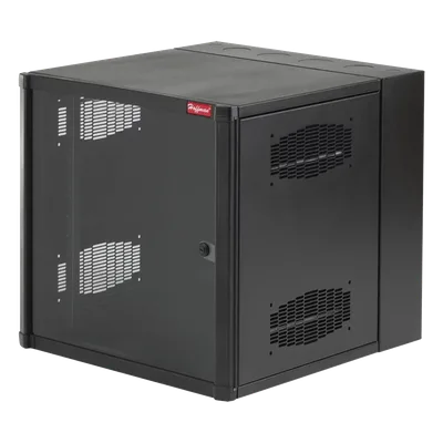 Gabinete de Pared 19" / 26 UR / Puerta con Ventana de Vidrio Templado / NEMA 12 / Instalación sin Herramientas / 1219 mm (4 ft) Alto