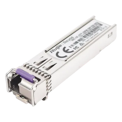 Transceptor SFP Industrial / 1 Gigabit / BIDI Monomodo / 20 km (65,616 ft) / TX 1550 nm / RX 1310 nm / -40 a 85 °C / LC